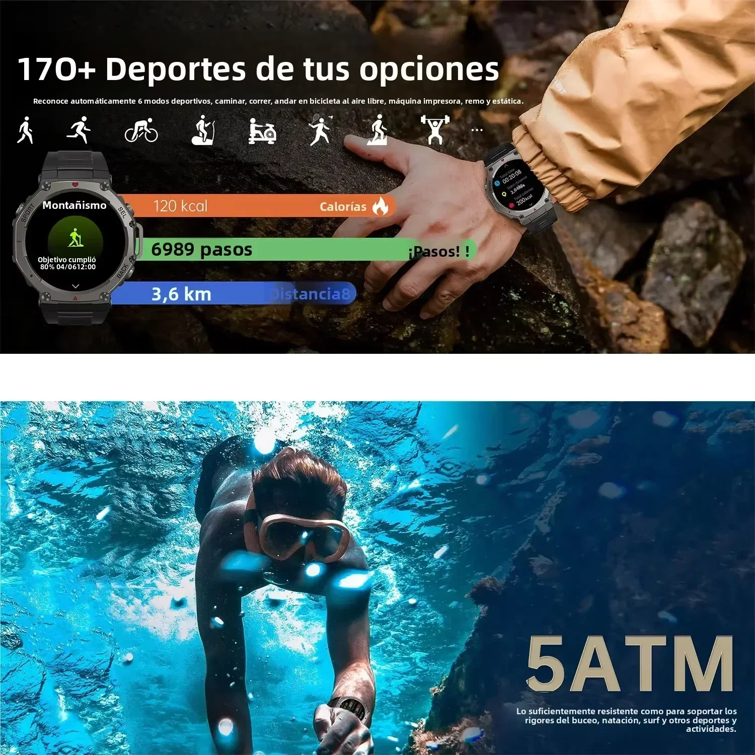 Erkekler için Akıllı Saat GPS  - Japanese Active Lifestyle incelemesi ve fiyatı